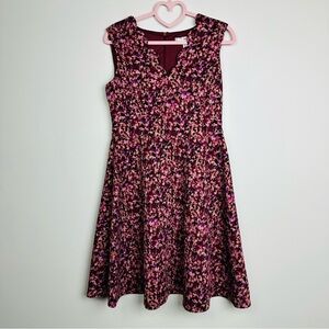 Wisp Cleo textured knit sleeveless scallop mini dress Size 8P